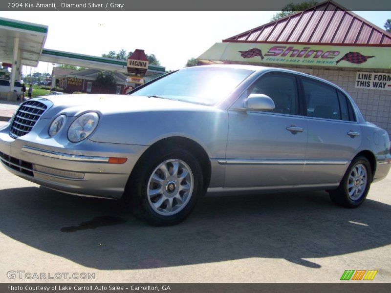 Diamond Silver / Gray 2004 Kia Amanti