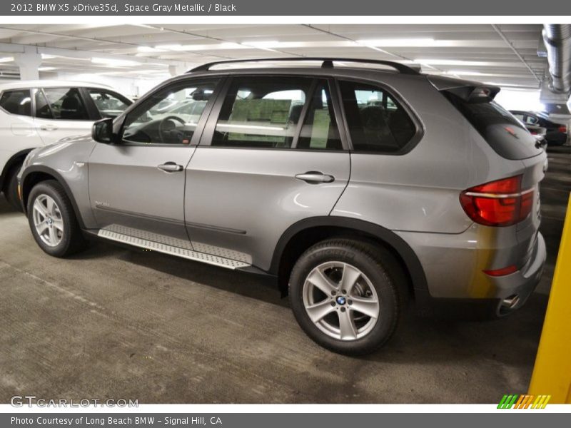 Space Gray Metallic / Black 2012 BMW X5 xDrive35d
