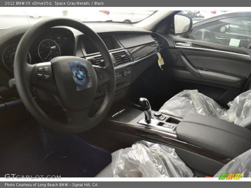 Space Gray Metallic / Black 2012 BMW X5 xDrive35d