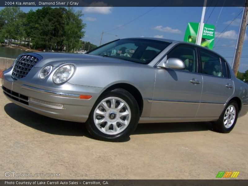 Diamond Silver / Gray 2004 Kia Amanti