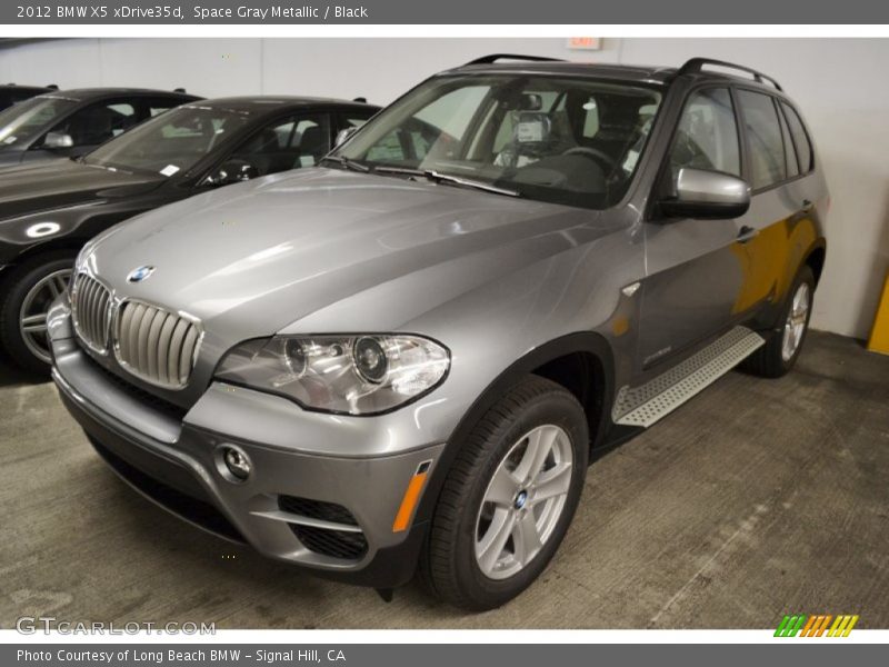 Space Gray Metallic / Black 2012 BMW X5 xDrive35d