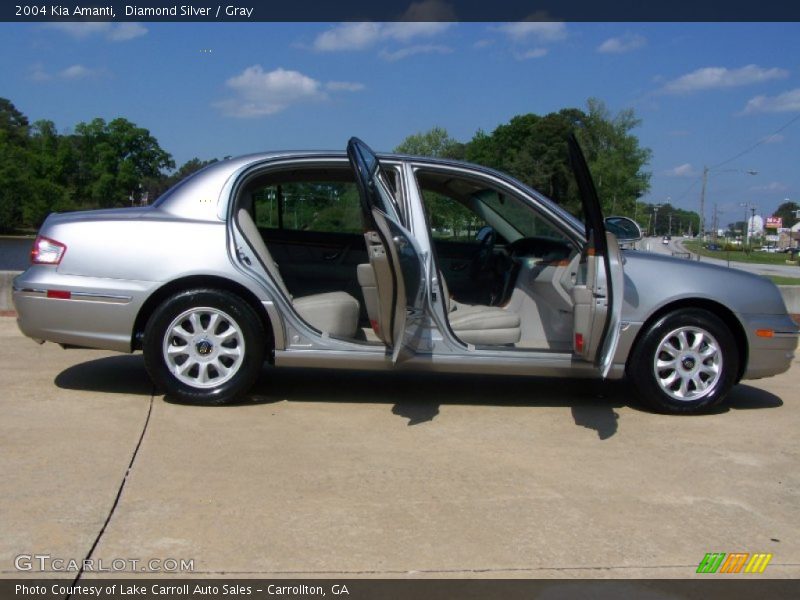 Diamond Silver / Gray 2004 Kia Amanti