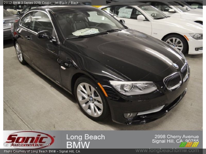 Jet Black / Black 2012 BMW 3 Series 328i Coupe