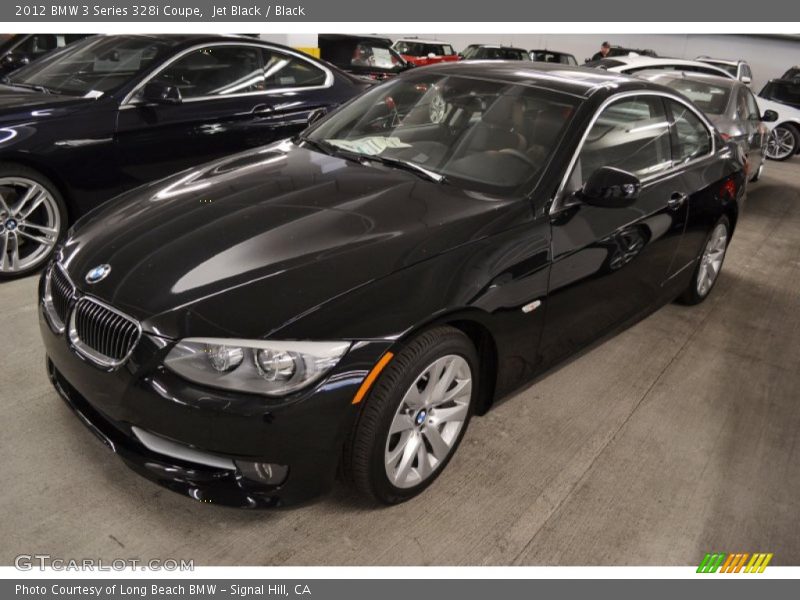 Jet Black / Black 2012 BMW 3 Series 328i Coupe