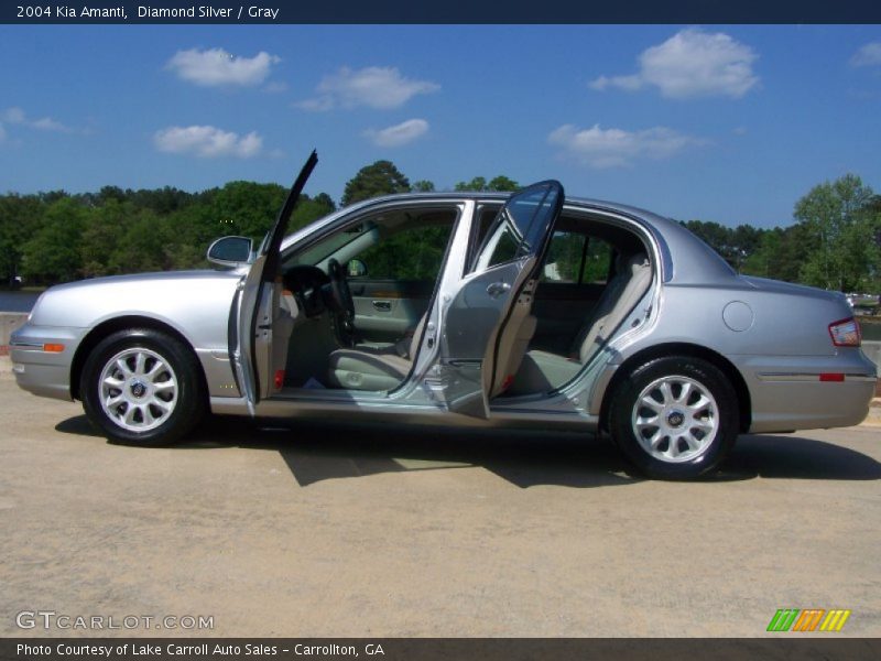 Diamond Silver / Gray 2004 Kia Amanti