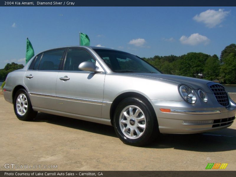 Diamond Silver / Gray 2004 Kia Amanti