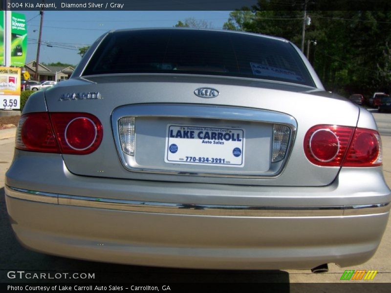 Diamond Silver / Gray 2004 Kia Amanti