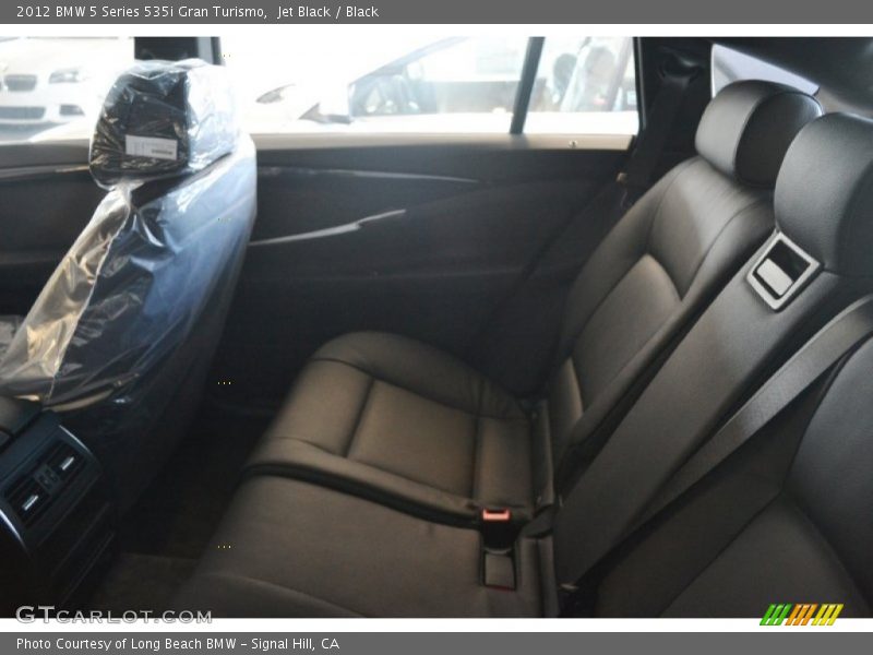 Jet Black / Black 2012 BMW 5 Series 535i Gran Turismo