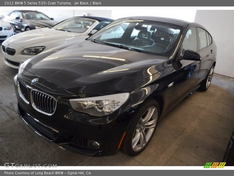 Jet Black / Black 2012 BMW 5 Series 535i Gran Turismo