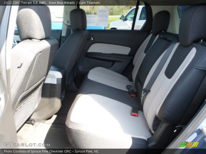 Steel Blue Metallic / Light Titanium 2012 GMC Terrain SLE AWD