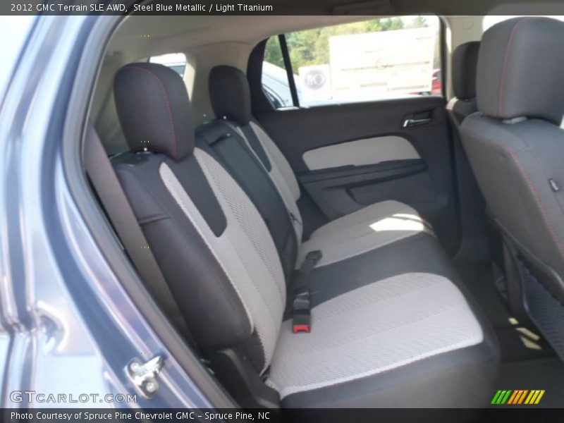 Steel Blue Metallic / Light Titanium 2012 GMC Terrain SLE AWD