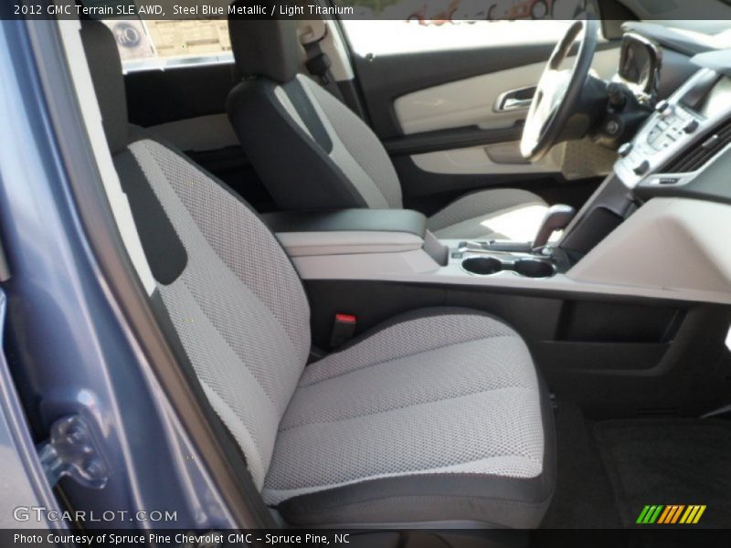 Steel Blue Metallic / Light Titanium 2012 GMC Terrain SLE AWD