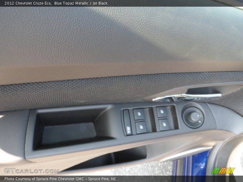 Blue Topaz Metallic / Jet Black 2012 Chevrolet Cruze Eco