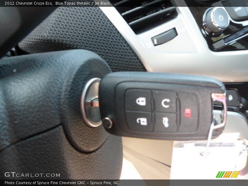 Keys of 2012 Cruze Eco
