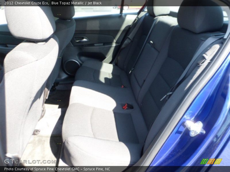 Blue Topaz Metallic / Jet Black 2012 Chevrolet Cruze Eco