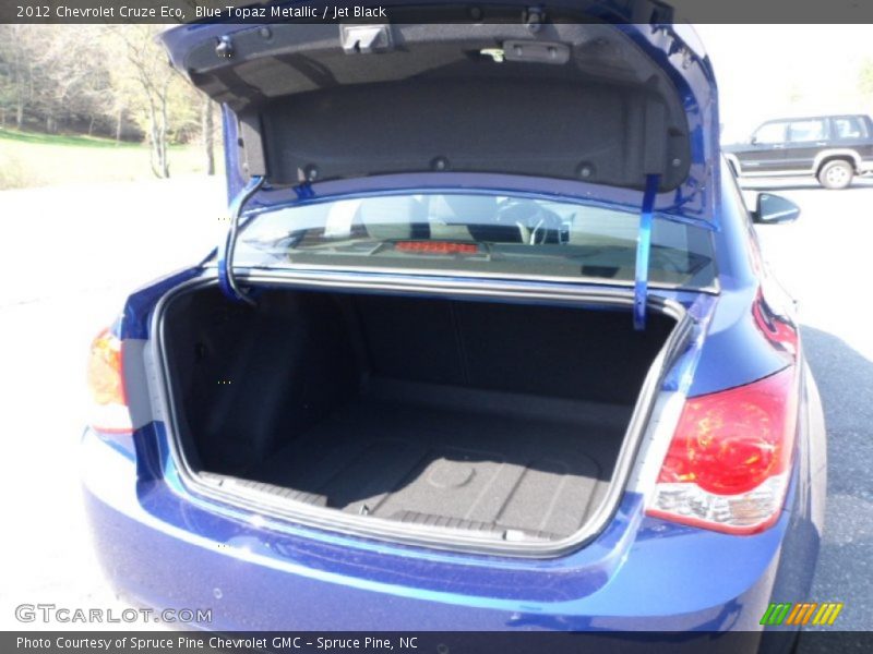 Blue Topaz Metallic / Jet Black 2012 Chevrolet Cruze Eco