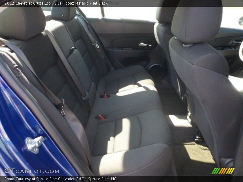Blue Topaz Metallic / Jet Black 2012 Chevrolet Cruze Eco