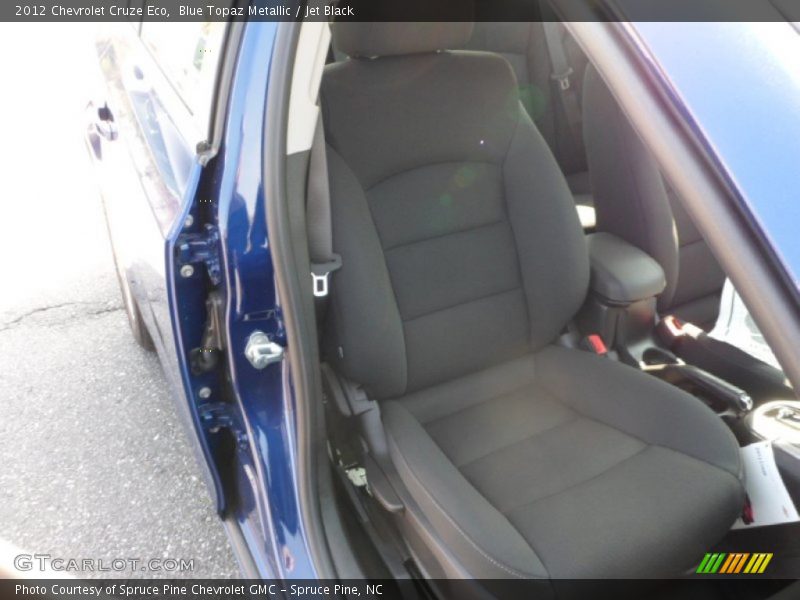 Blue Topaz Metallic / Jet Black 2012 Chevrolet Cruze Eco