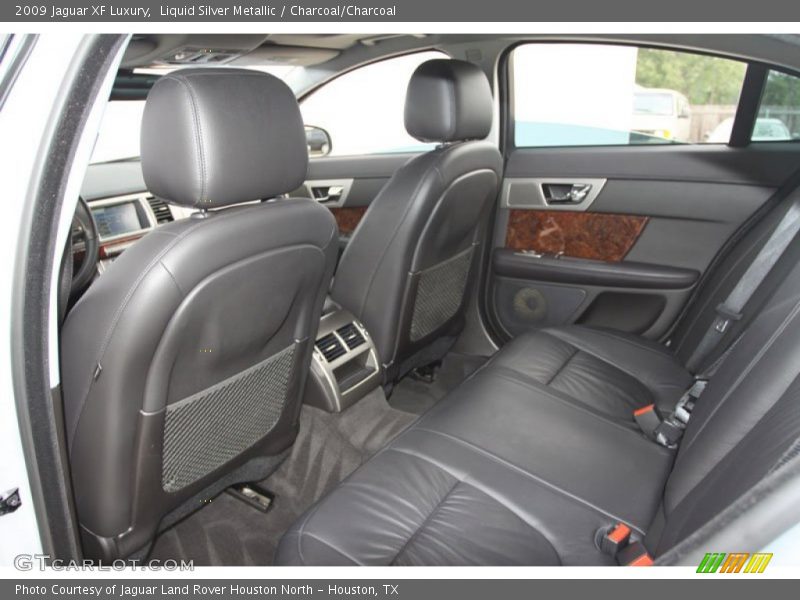 Liquid Silver Metallic / Charcoal/Charcoal 2009 Jaguar XF Luxury