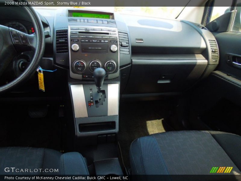 Stormy Blue / Black 2008 Mazda MAZDA5 Sport