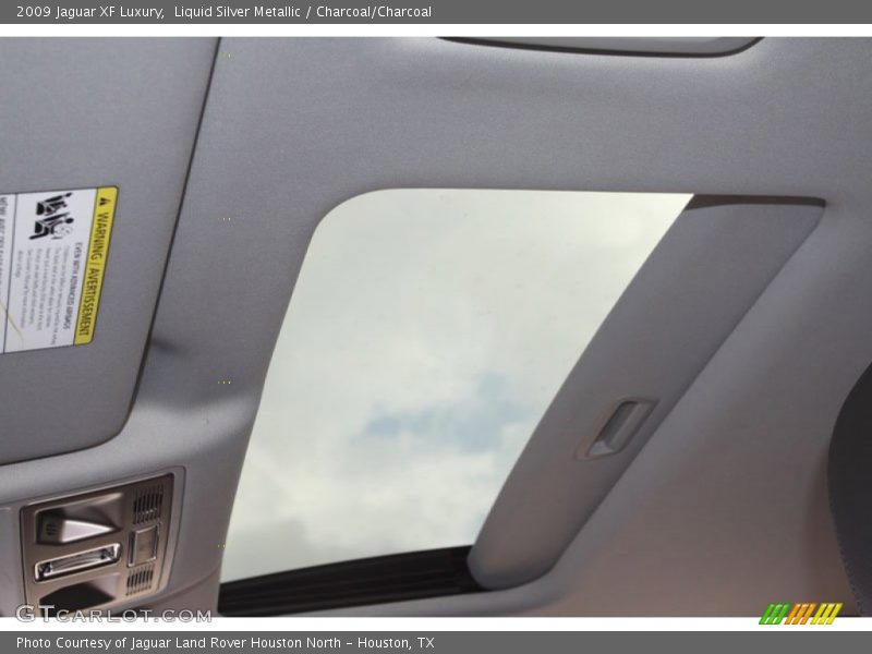 Liquid Silver Metallic / Charcoal/Charcoal 2009 Jaguar XF Luxury