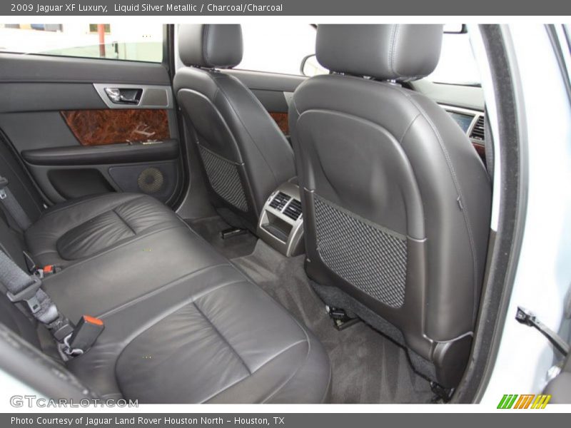 Liquid Silver Metallic / Charcoal/Charcoal 2009 Jaguar XF Luxury