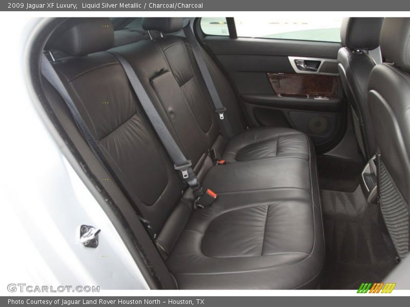 Liquid Silver Metallic / Charcoal/Charcoal 2009 Jaguar XF Luxury