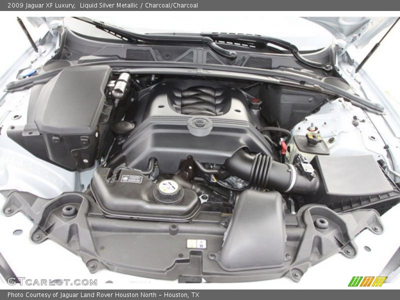 Liquid Silver Metallic / Charcoal/Charcoal 2009 Jaguar XF Luxury