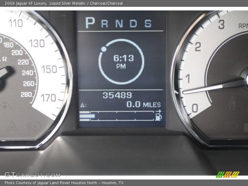 Liquid Silver Metallic / Charcoal/Charcoal 2009 Jaguar XF Luxury