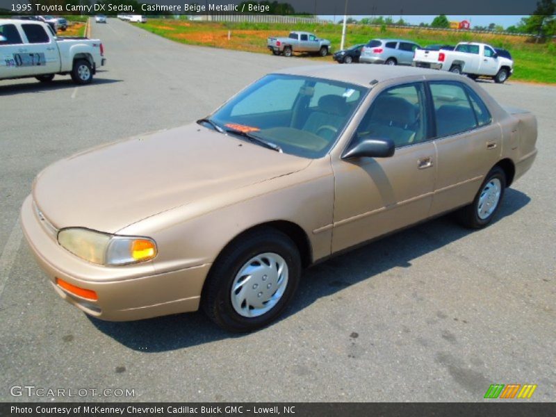 Cashmere Beige Metallic / Beige 1995 Toyota Camry DX Sedan