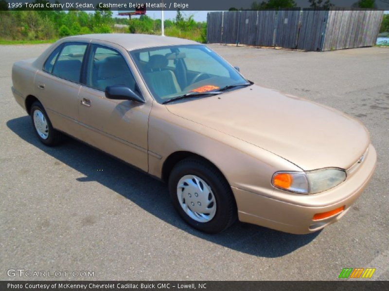 Cashmere Beige Metallic / Beige 1995 Toyota Camry DX Sedan
