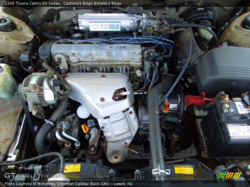  1995 Camry DX Sedan Engine - 2.2 Liter DOHC 16-Valve 4 Cylinder