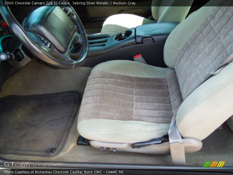Sebring Silver Metallic / Medium Gray 2000 Chevrolet Camaro Z28 SS Coupe