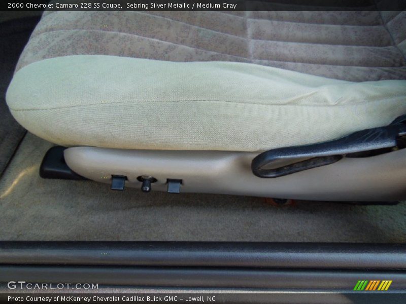 Sebring Silver Metallic / Medium Gray 2000 Chevrolet Camaro Z28 SS Coupe