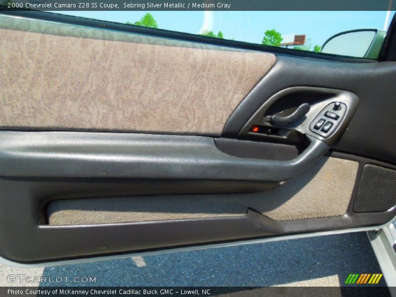 Sebring Silver Metallic / Medium Gray 2000 Chevrolet Camaro Z28 SS Coupe