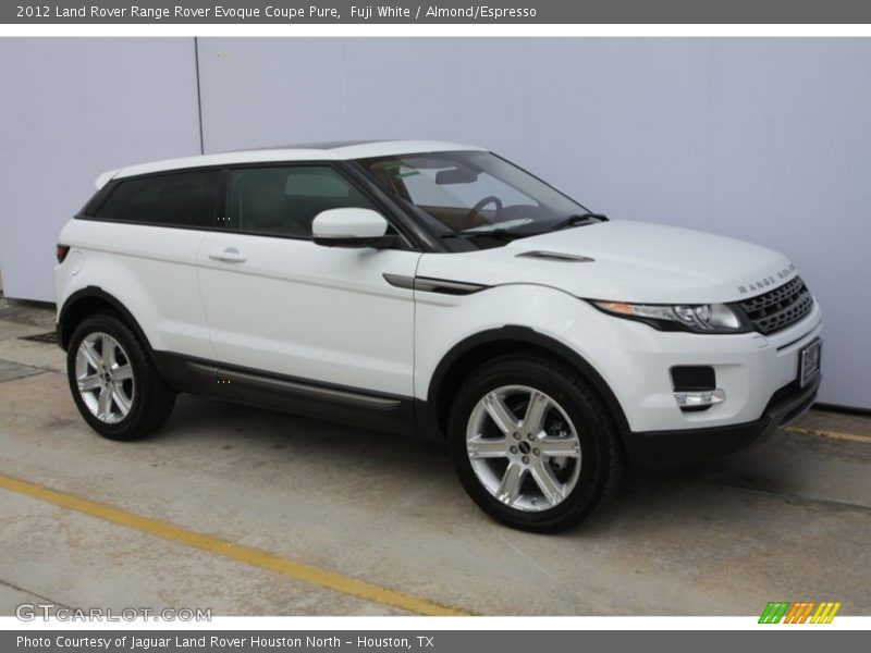 Fuji White / Almond/Espresso 2012 Land Rover Range Rover Evoque Coupe Pure