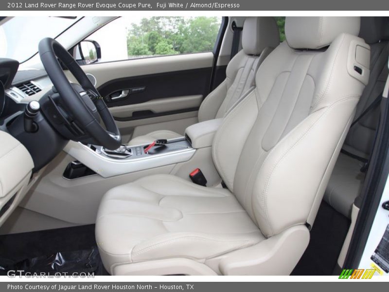  2012 Range Rover Evoque Coupe Pure Almond/Espresso Interior