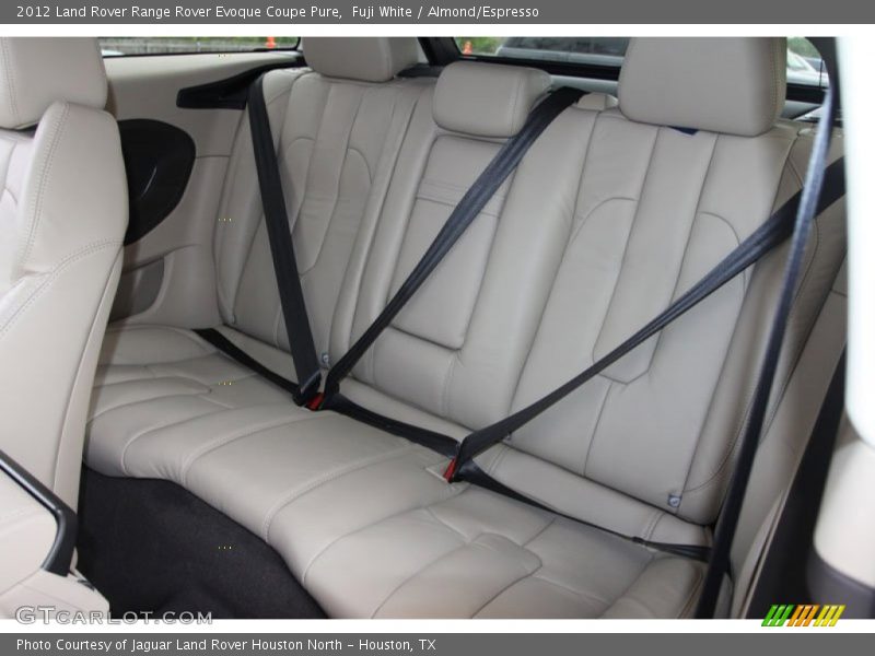  2012 Range Rover Evoque Coupe Pure Almond/Espresso Interior