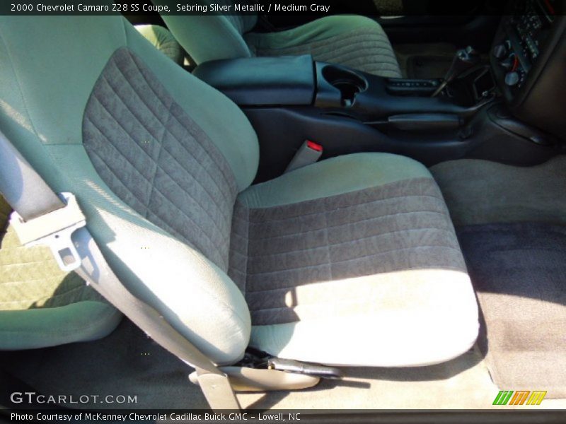 Sebring Silver Metallic / Medium Gray 2000 Chevrolet Camaro Z28 SS Coupe