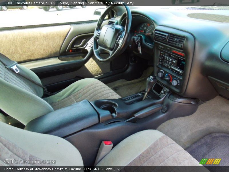 Sebring Silver Metallic / Medium Gray 2000 Chevrolet Camaro Z28 SS Coupe