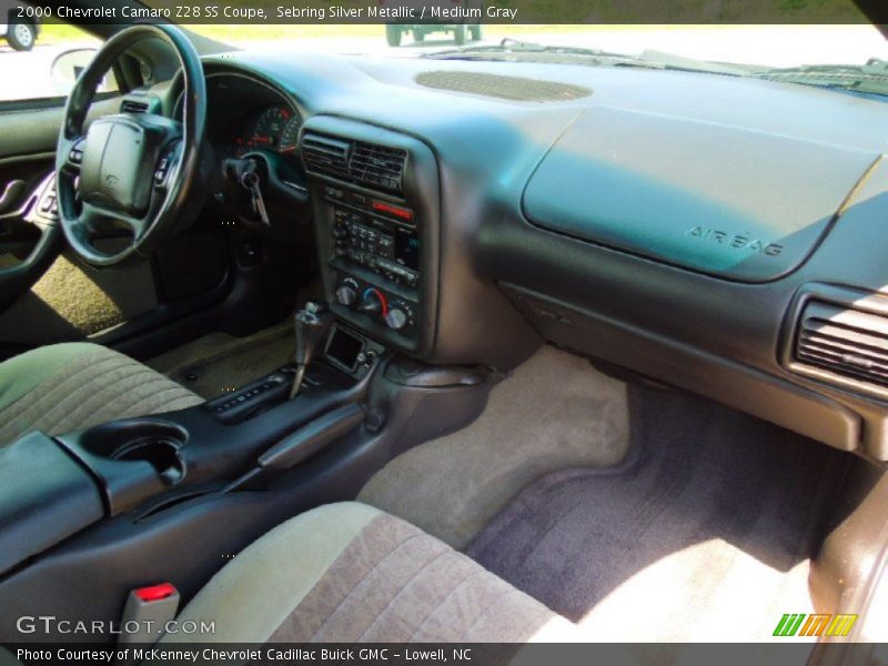 Sebring Silver Metallic / Medium Gray 2000 Chevrolet Camaro Z28 SS Coupe