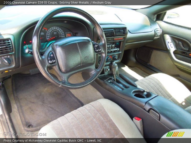 Medium Gray Interior - 2000 Camaro Z28 SS Coupe 