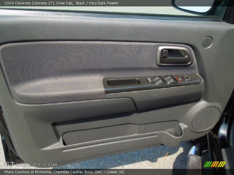 Black / Very Dark Pewter 2004 Chevrolet Colorado Z71 Crew Cab