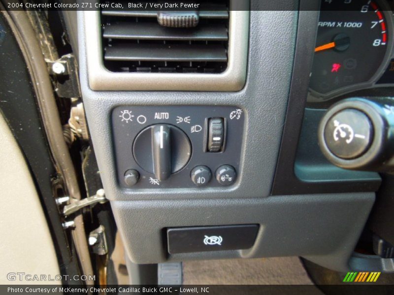 Black / Very Dark Pewter 2004 Chevrolet Colorado Z71 Crew Cab