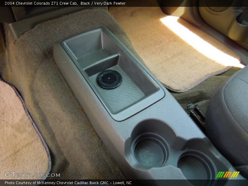 Black / Very Dark Pewter 2004 Chevrolet Colorado Z71 Crew Cab