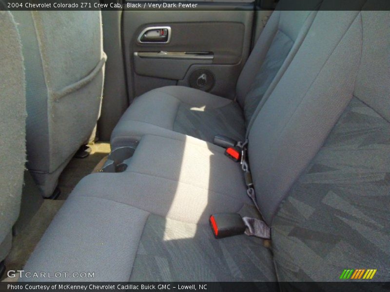 Black / Very Dark Pewter 2004 Chevrolet Colorado Z71 Crew Cab