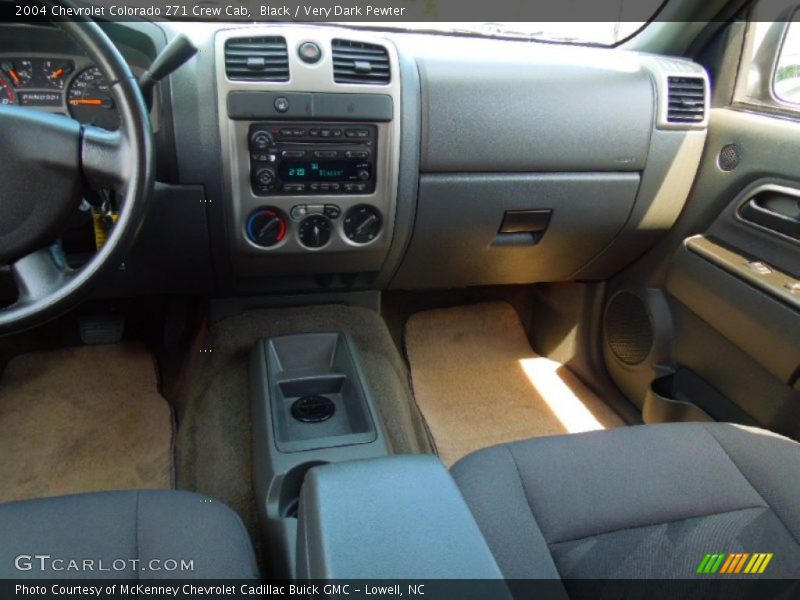 Black / Very Dark Pewter 2004 Chevrolet Colorado Z71 Crew Cab