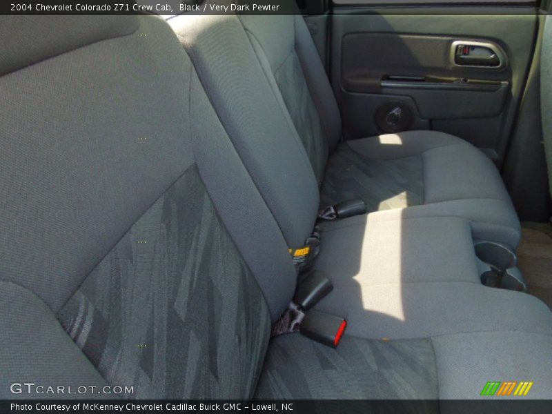 Black / Very Dark Pewter 2004 Chevrolet Colorado Z71 Crew Cab