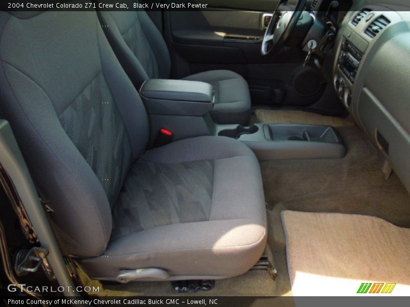 Black / Very Dark Pewter 2004 Chevrolet Colorado Z71 Crew Cab