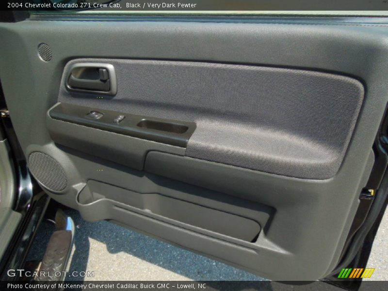 Black / Very Dark Pewter 2004 Chevrolet Colorado Z71 Crew Cab